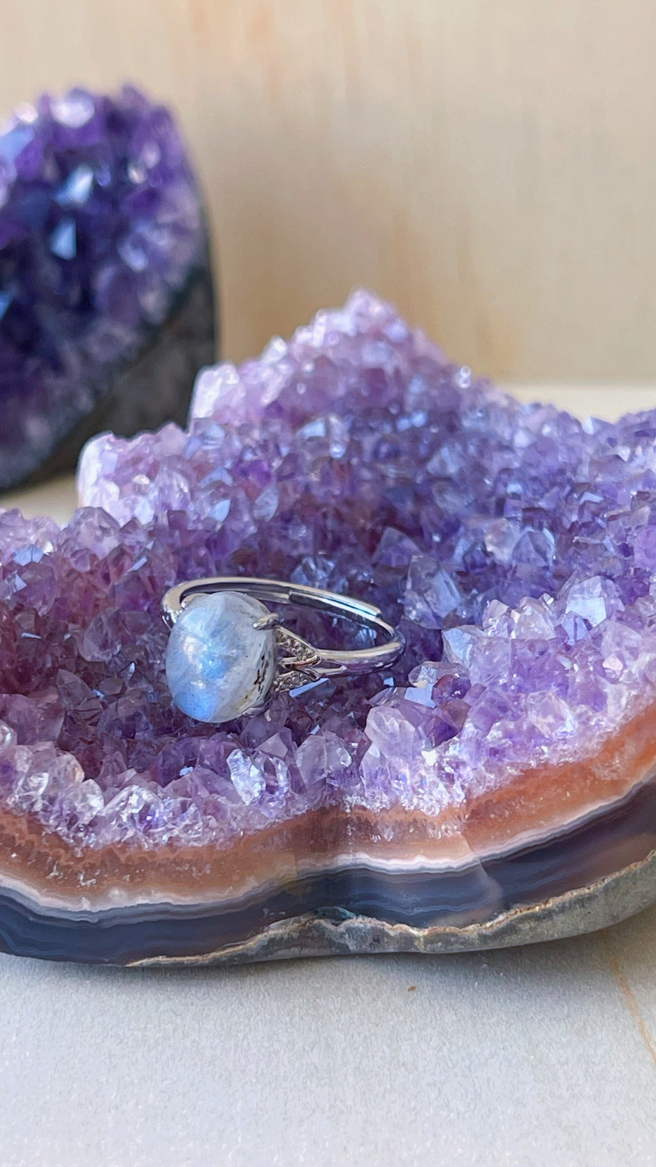Anillo Labradorita