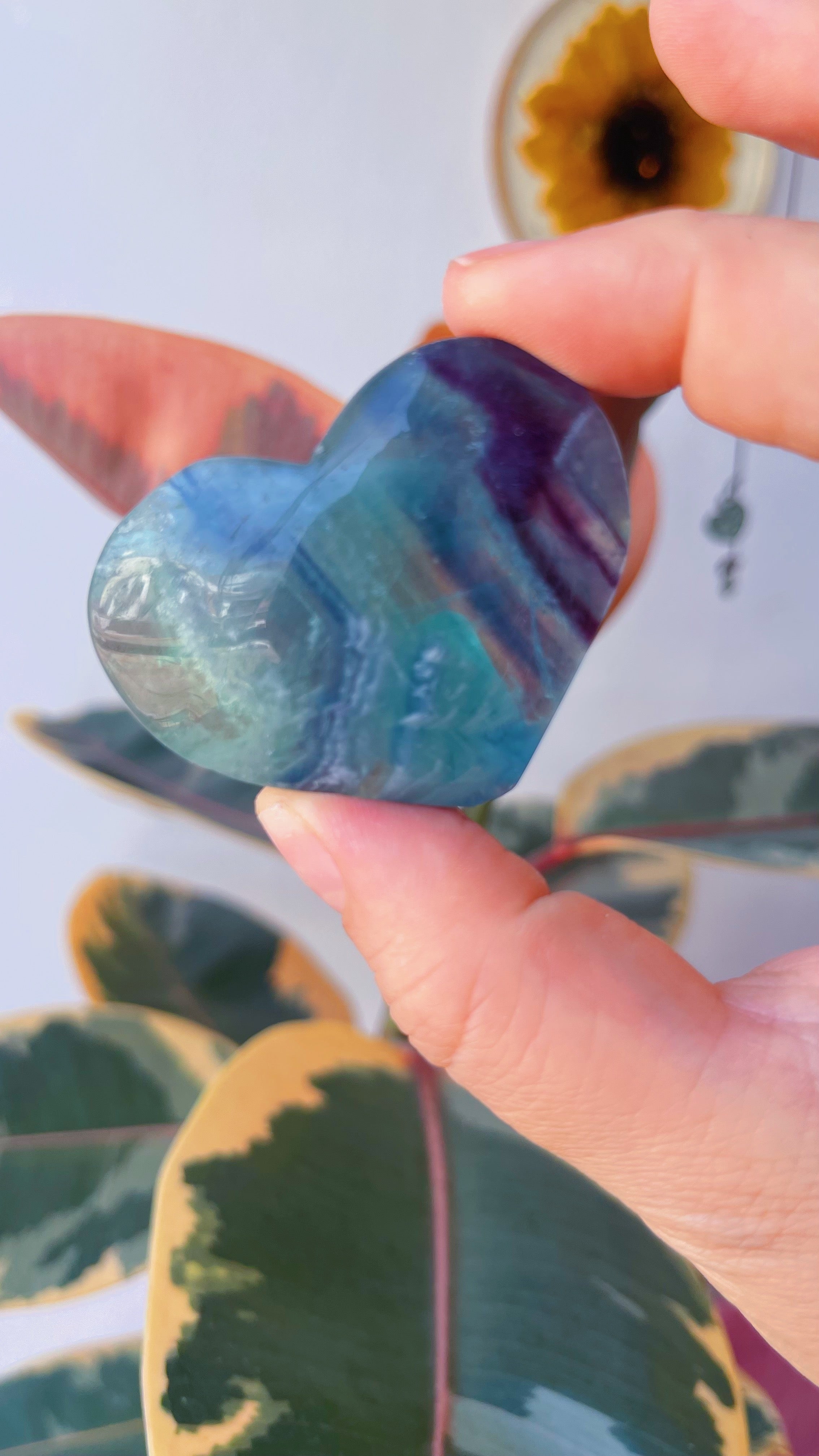 Corazón Fluorita