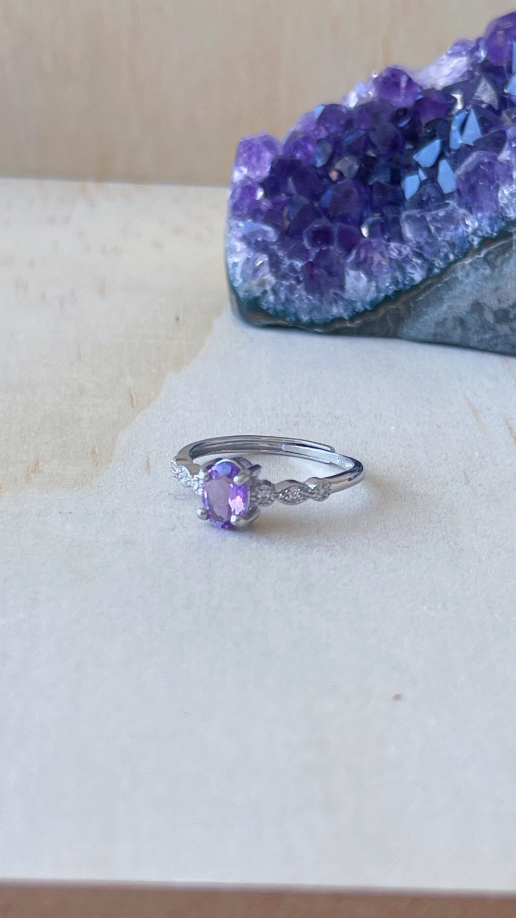 Anillo Amatista