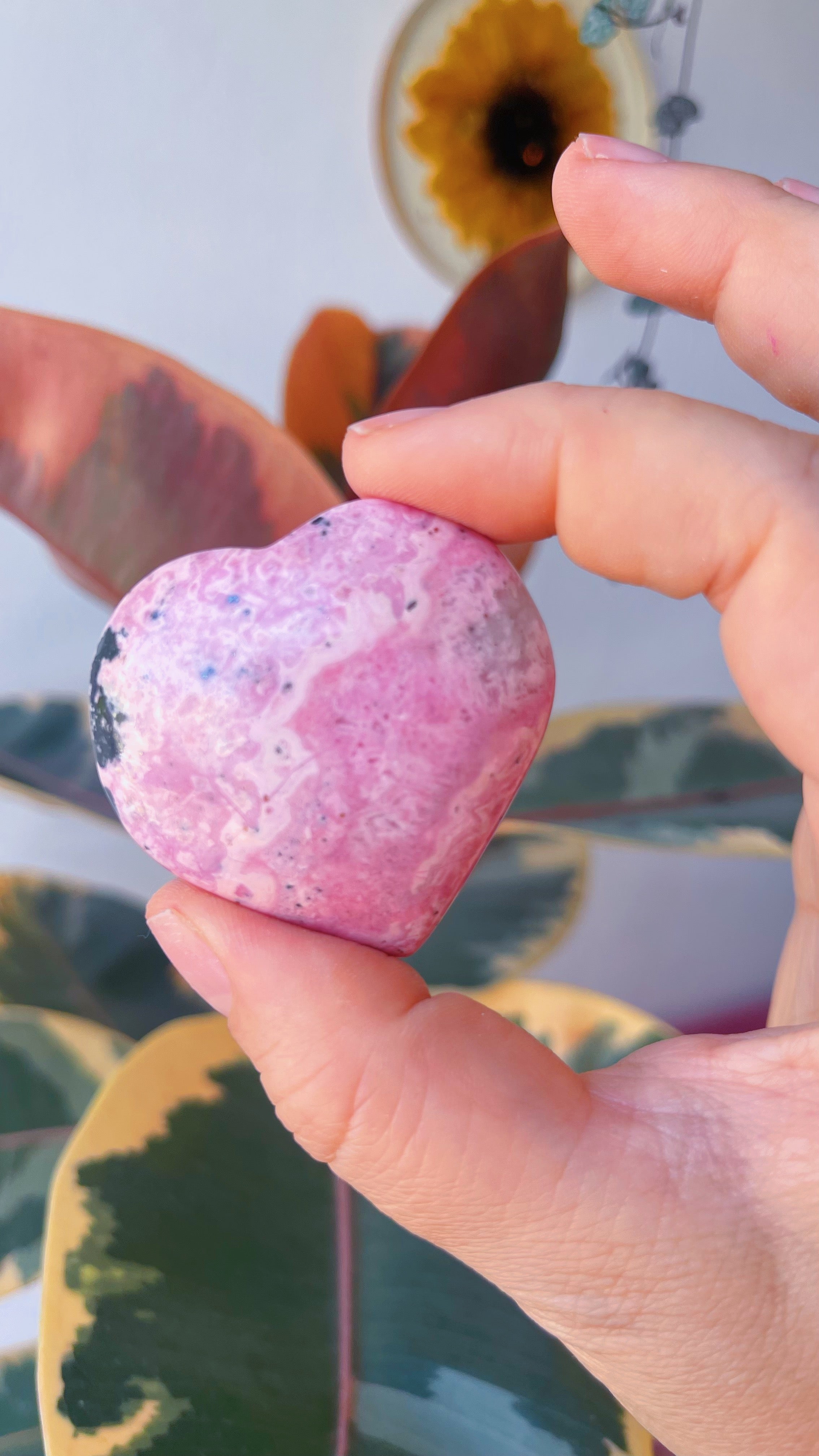 Corazón Rodonita