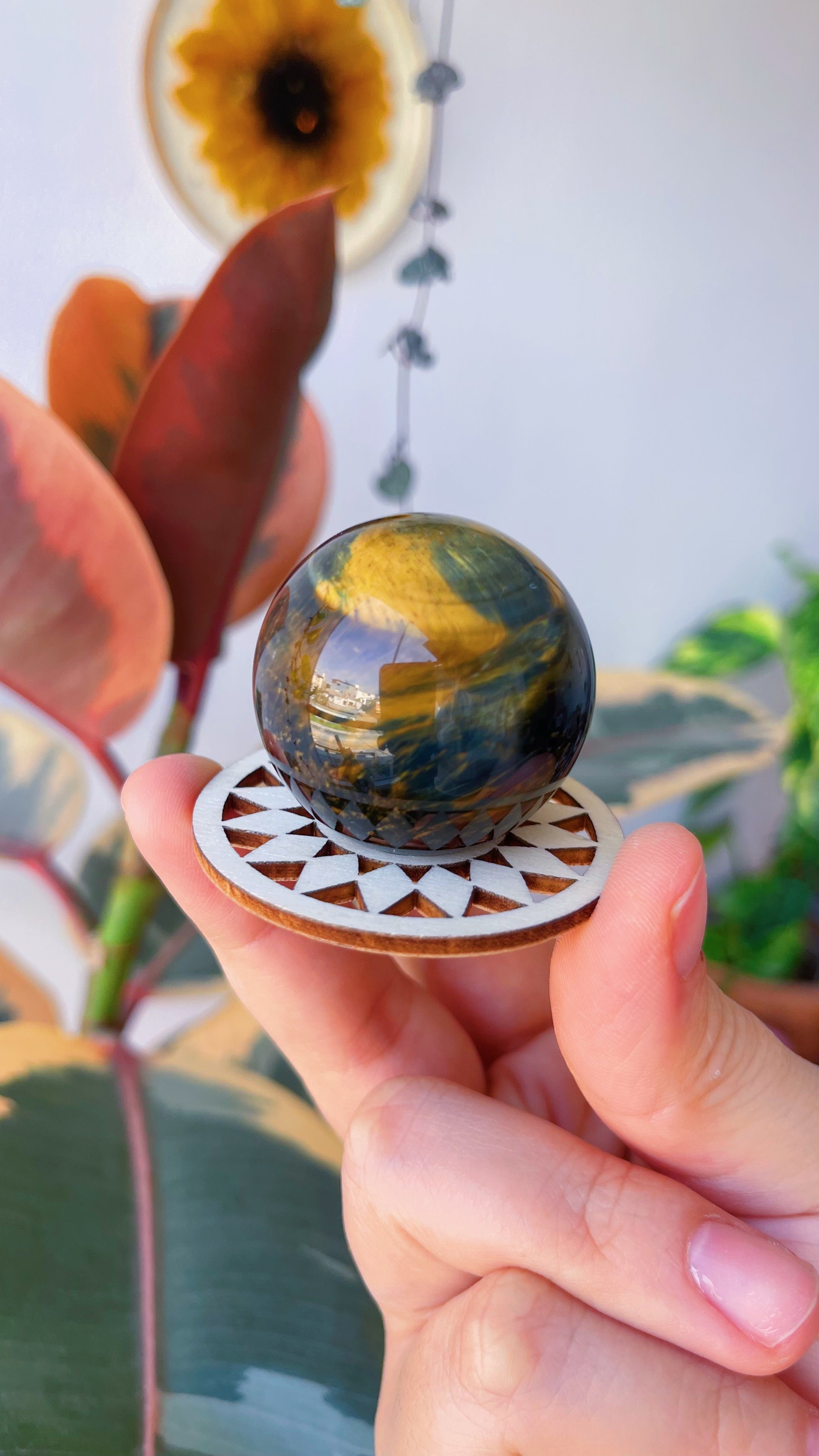 Esfera de Ojo de tigre