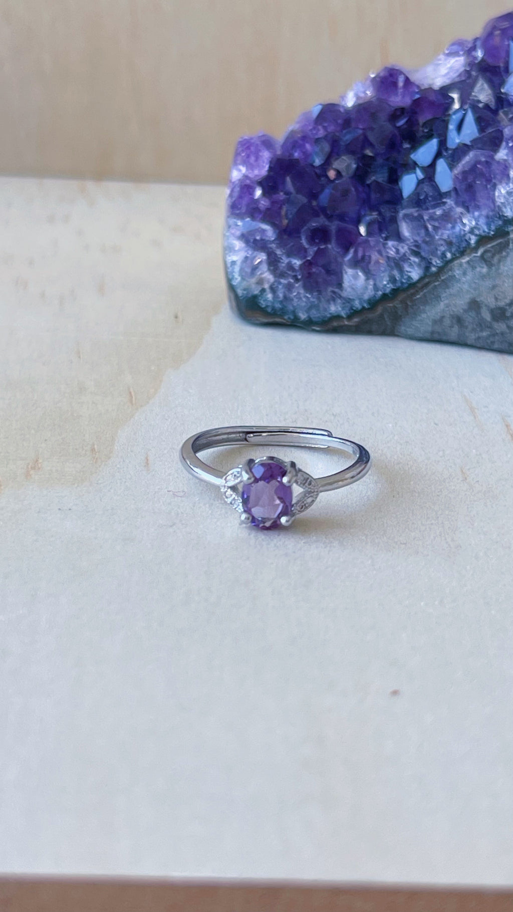 Anillo Amatista