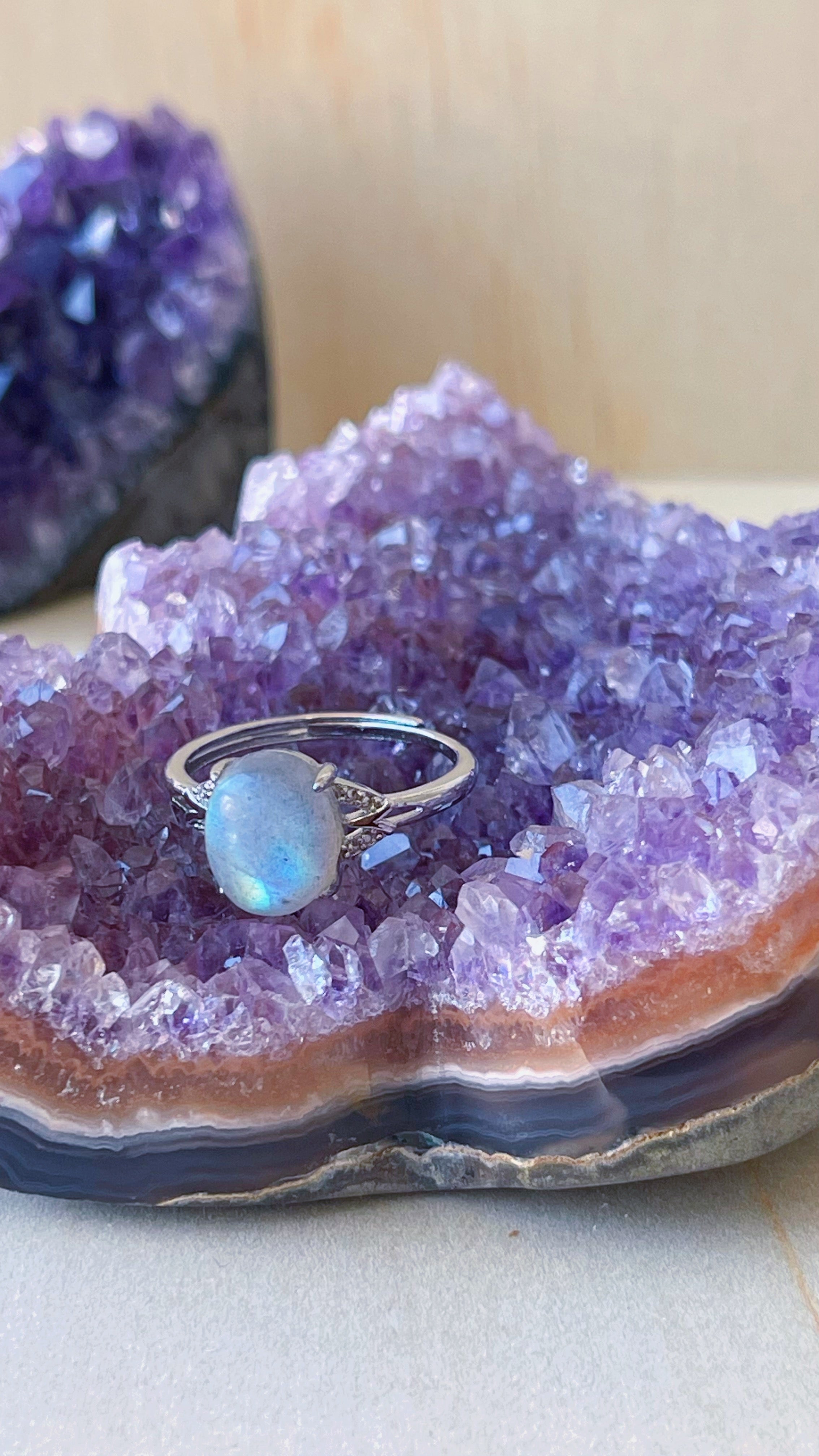 Anillo Labradorita