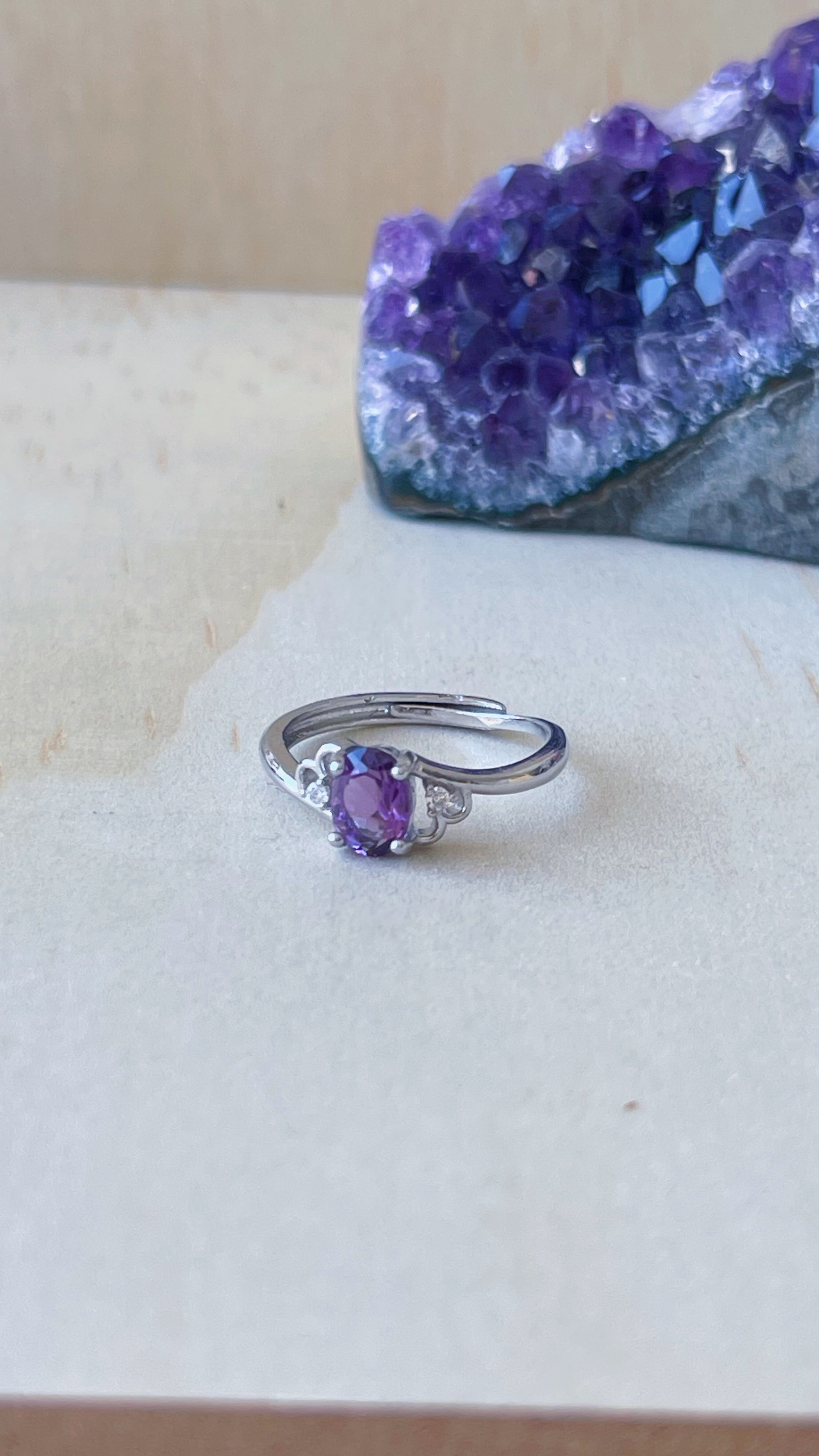 Anillo Amatista