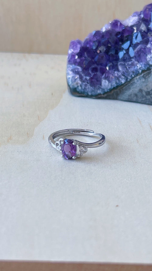 Anillo Amatista