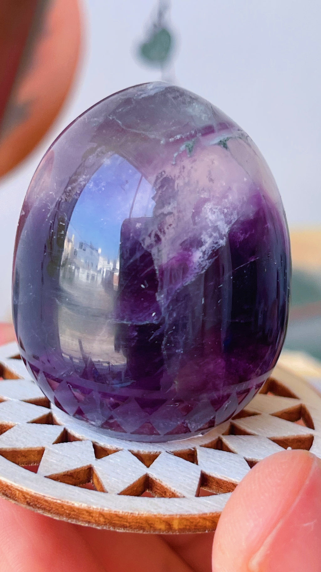 Huevo de Fluorita