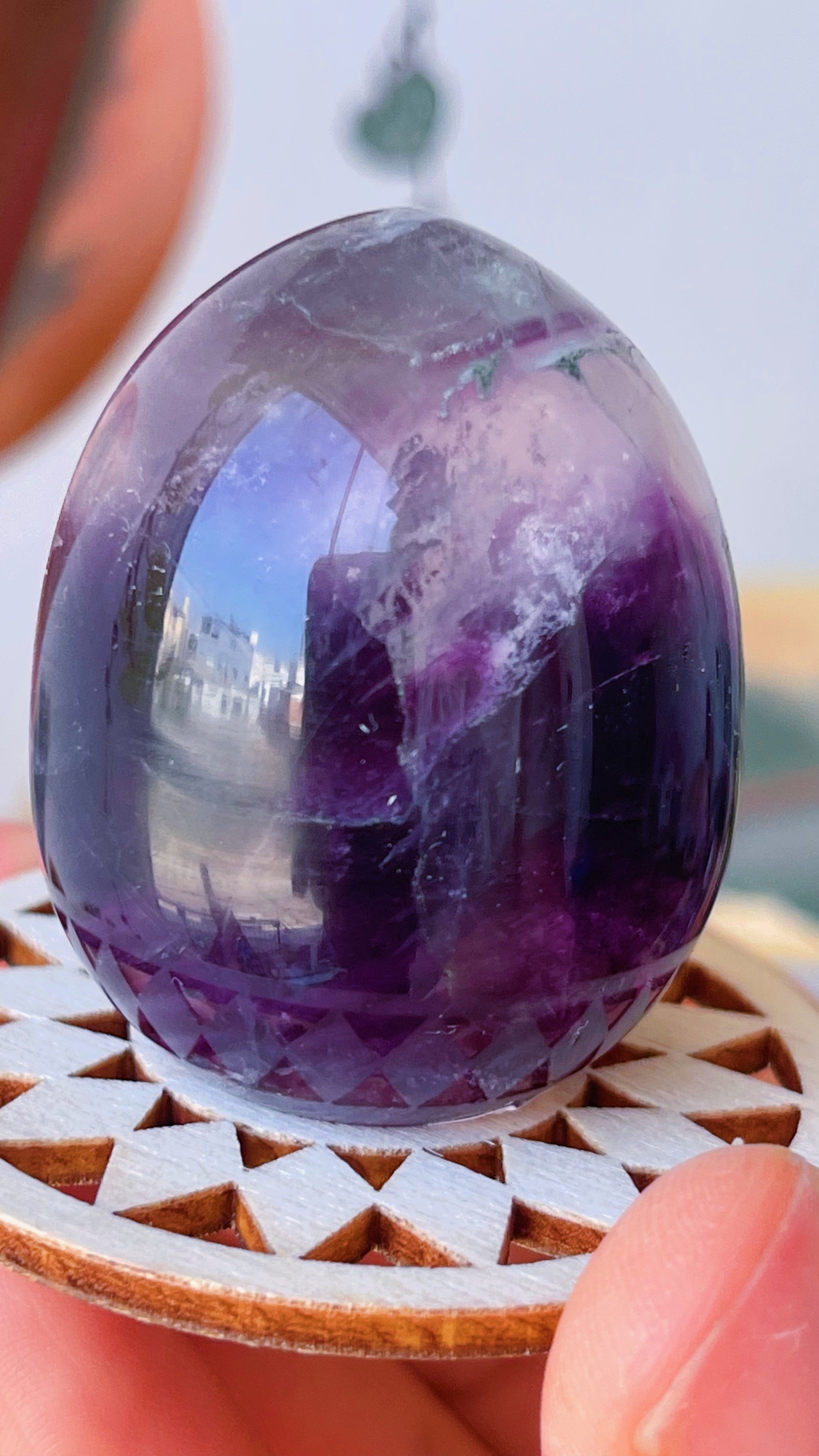 Huevo de Fluorita