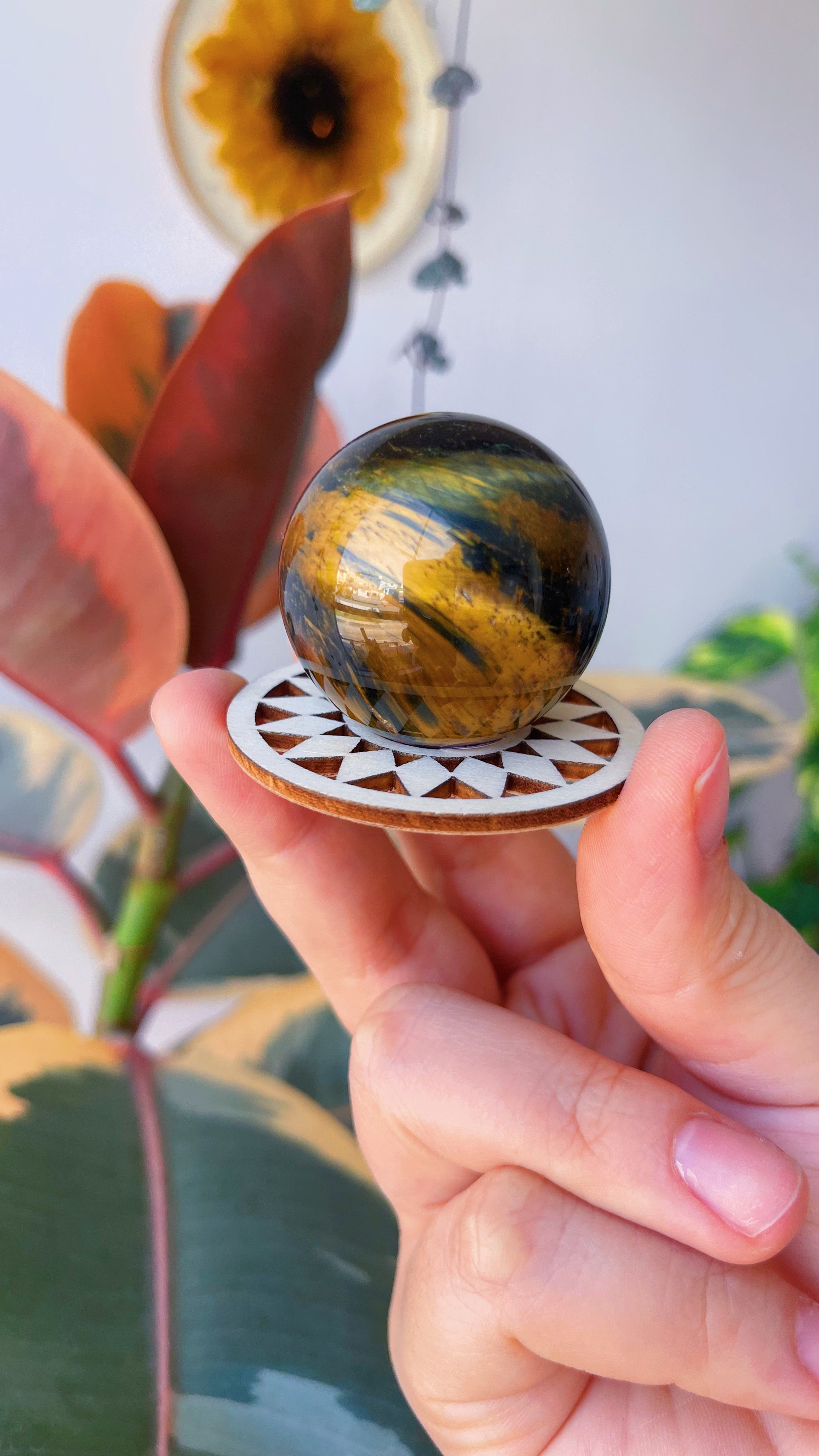 Esfera de Ojo de tigre