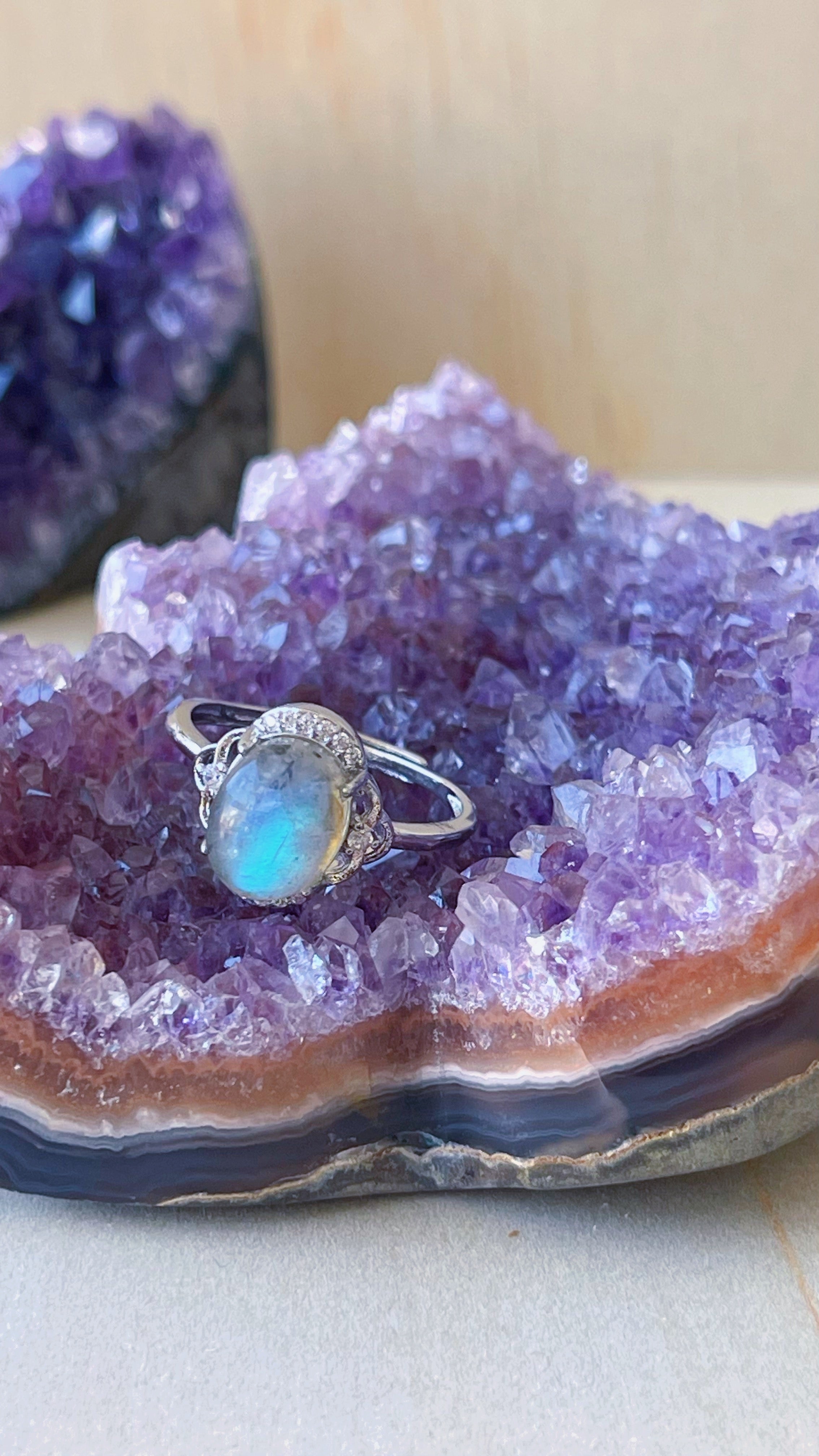 Anillo Labradorita